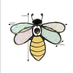 J. Devlin Glass Art - Bumble Bee